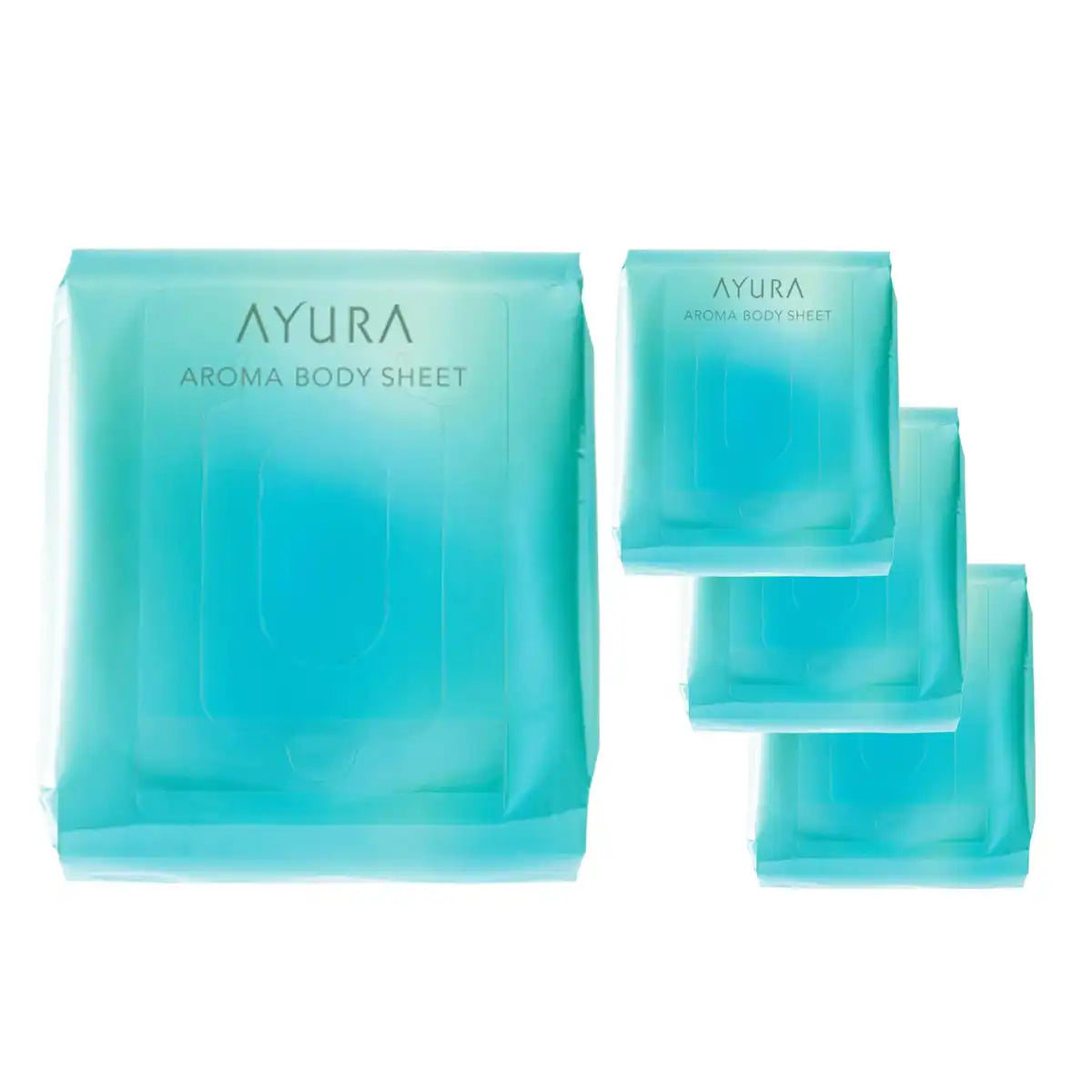 Ayura Aroma Body Sheet L 120 Sheets Cooling & Moisturizing Ultra Soft