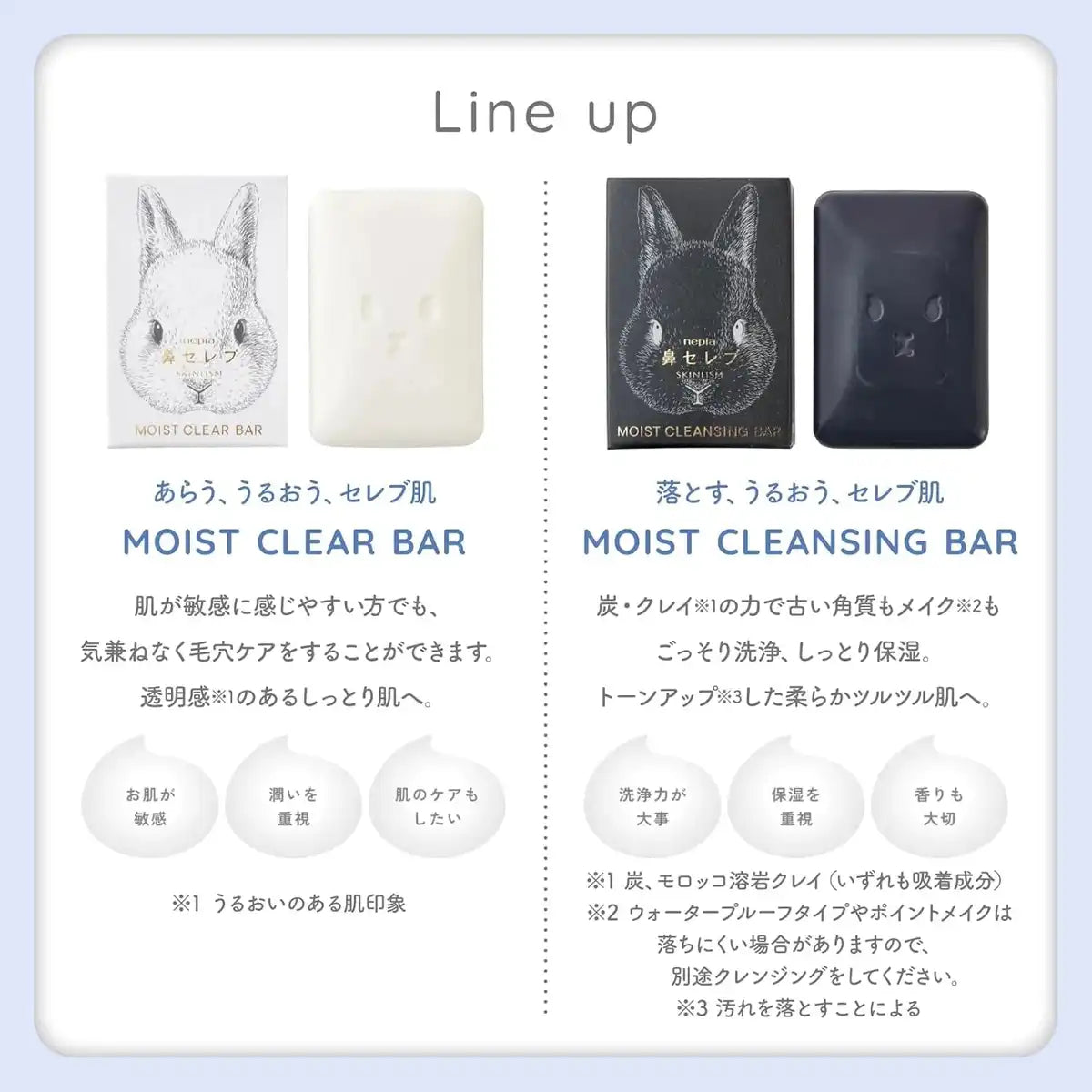 Nose Celeb Skinlism Moist Cleansing Bar Black for Deep Cleanse