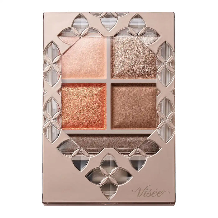 Visee Eye Shadow Palette - Riche Panorama BR-4 Orange Brown 5.5G