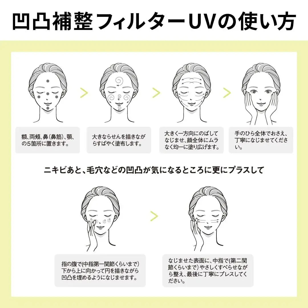 Allie Chrono Beauty Flat Smooth Filter UV SPF50 PA++++ Waterproof