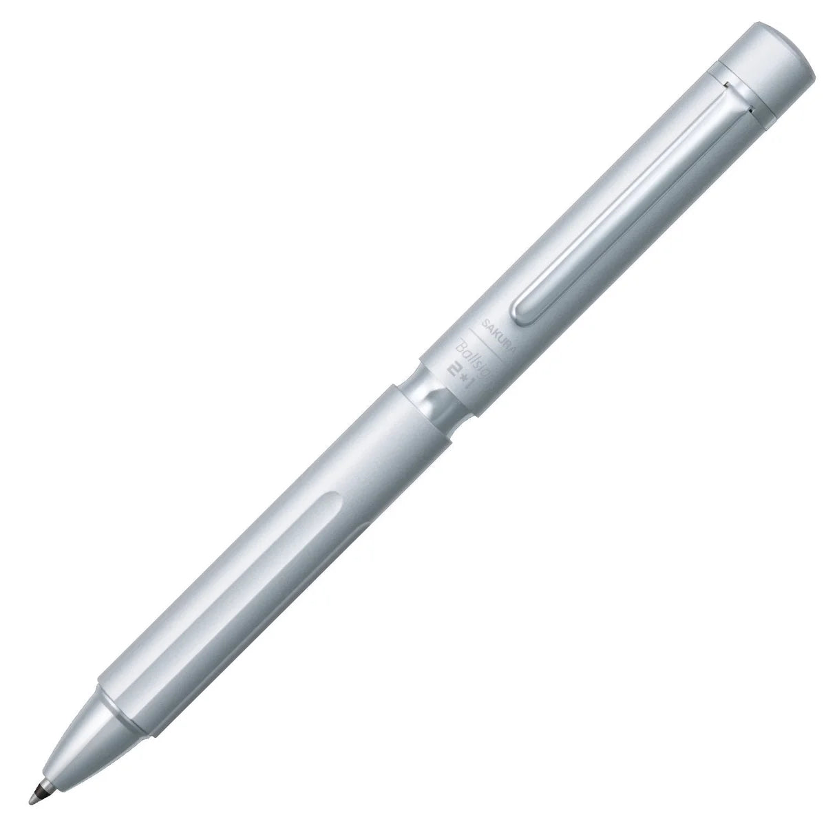 Sakura Crepas Japan Pen Ball Sign Premium 2+1 Silver Gb2M3004-P#53