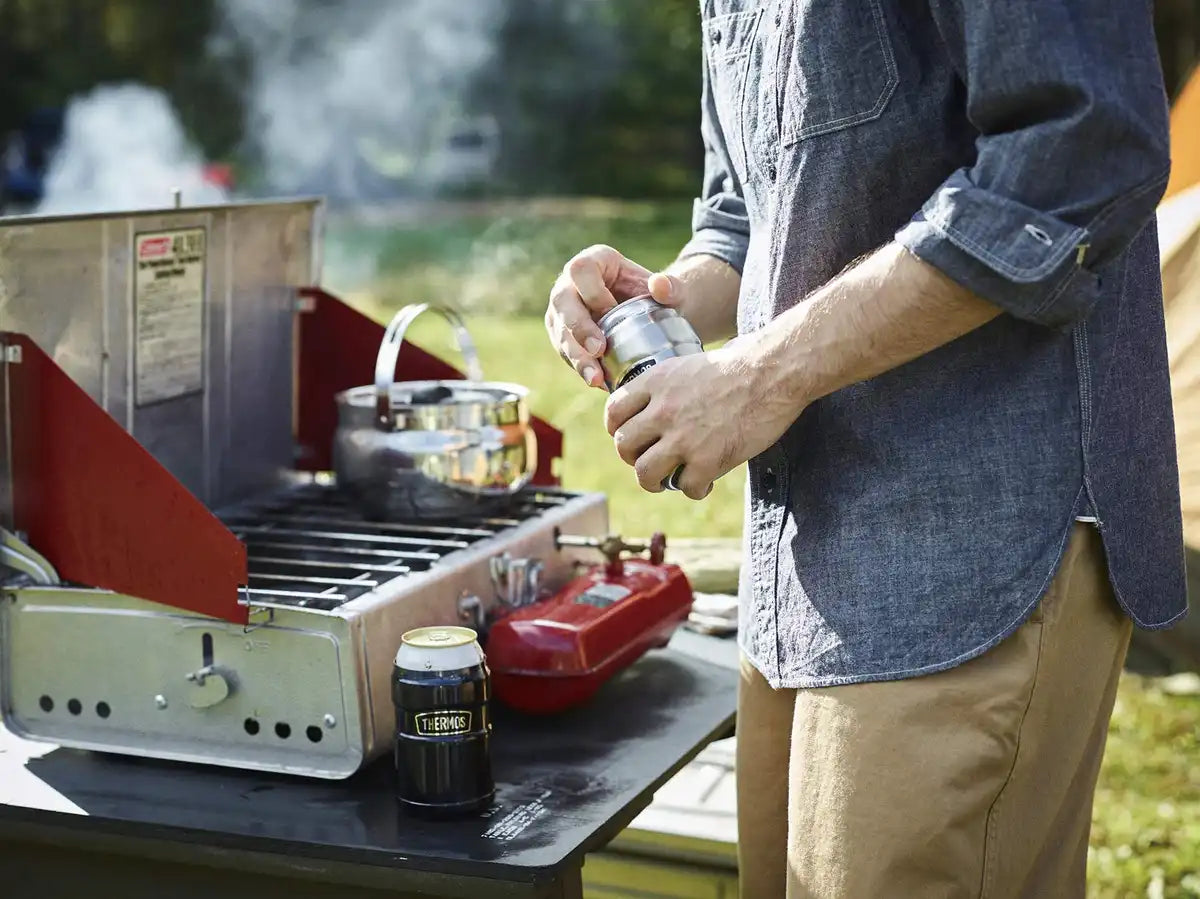 Thermos Outdoor Series 350ml Cool Can Holder 2-Way Type Midnight Blue - Rod-002 MDB