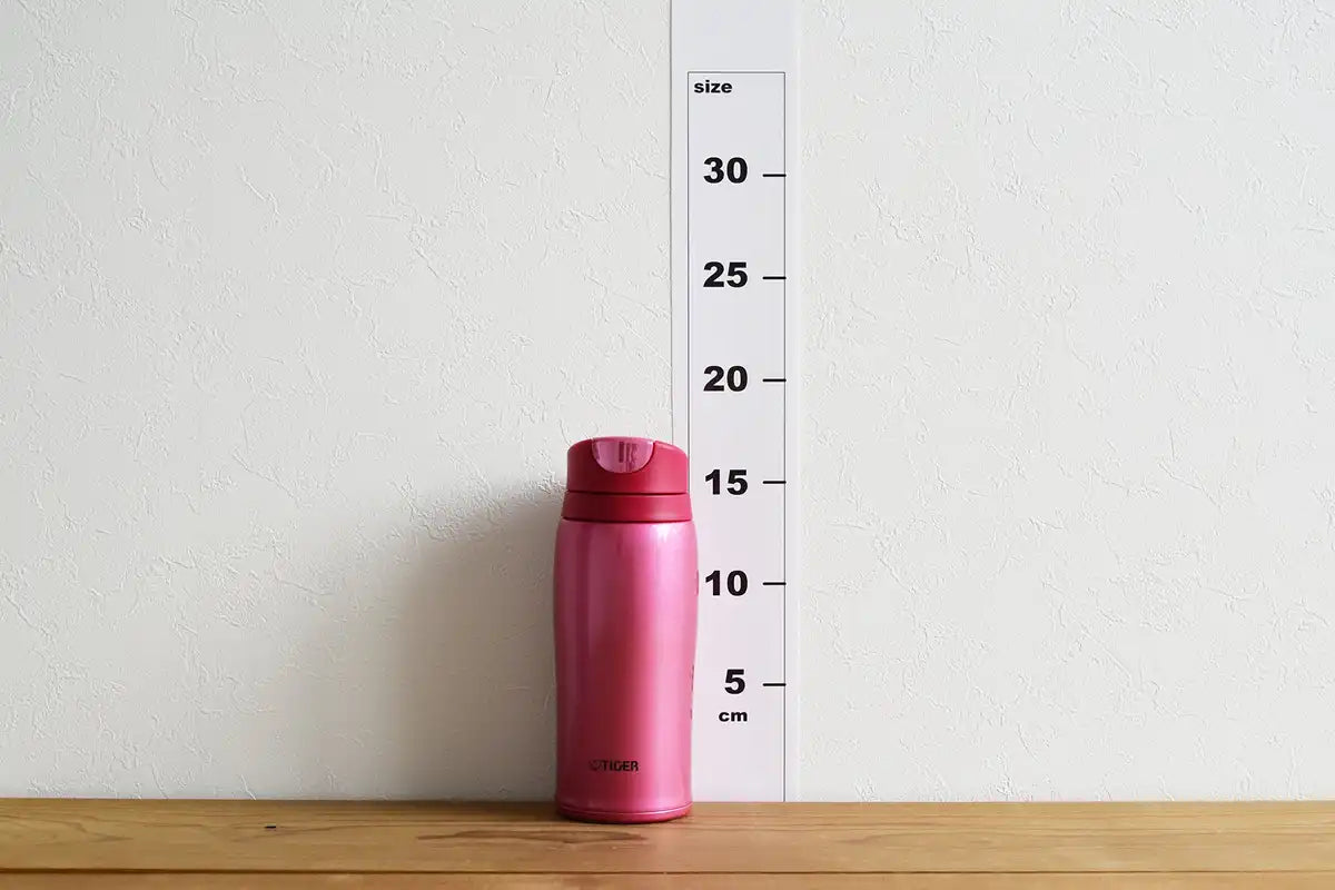 Tiger Brand Vacuum Insulated Flask 360ml Tiger Water Bottle in Raspberry Pink