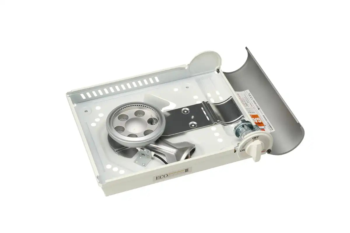 Iwatani Portable Gas Stove CB-EPR-3 Eco Premium III for Camping & Emergencies