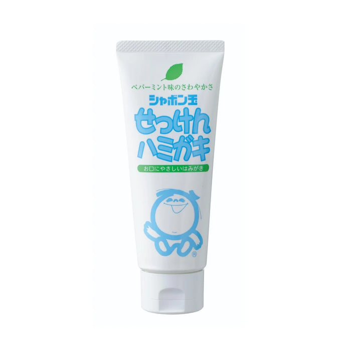 Shabondama Soap Toothpaste 140G Fluoride-Free Whitening Formula