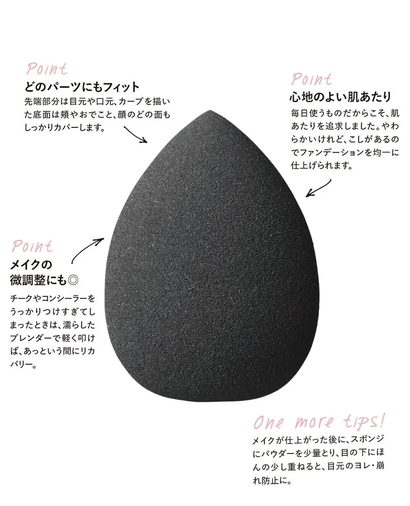 Brilliage Technical Blender with Case by Chiaki Shimada for Beginners Foundation