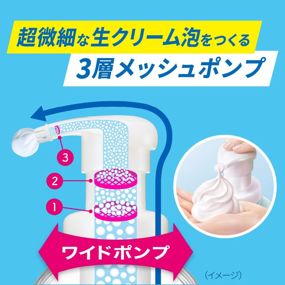 Biore U Body Foam Refill 1200Ml Purely Soap Scent Body Wash