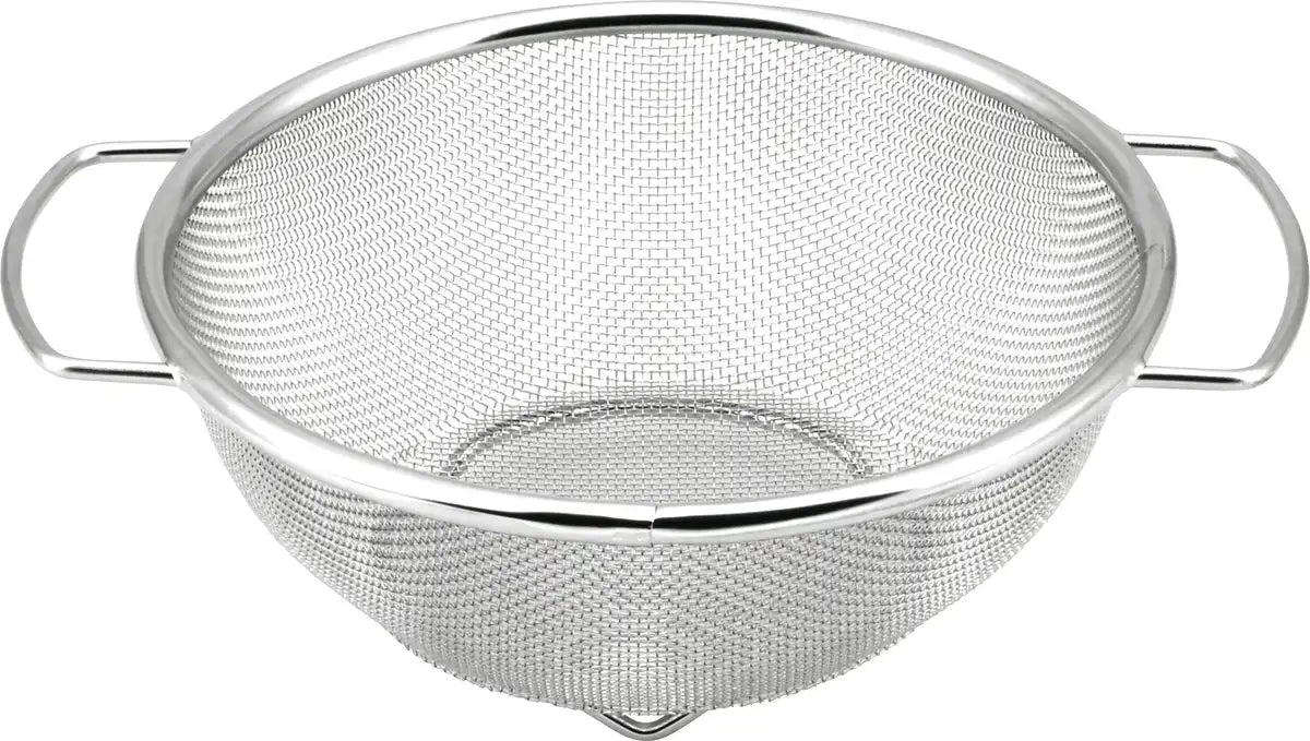 Minexmetal Two-Handle Stainless Steel Mesh #16 Colander with Legs