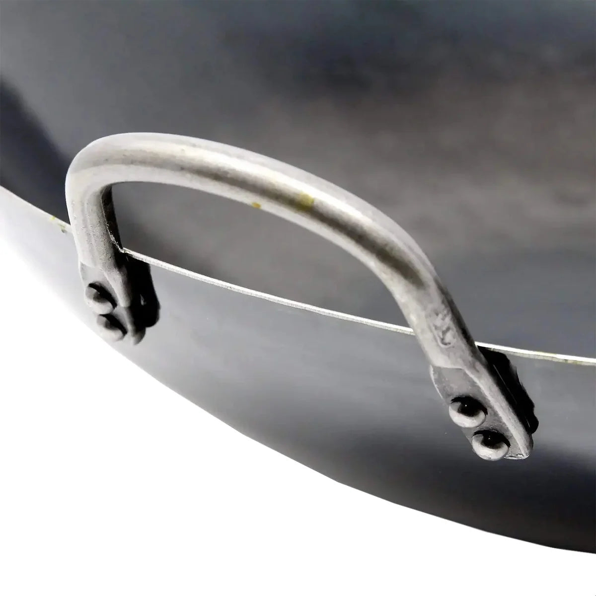 Yamada Hammered Iron Double-Handle Wok (1.2Mm Thickness) 33cm