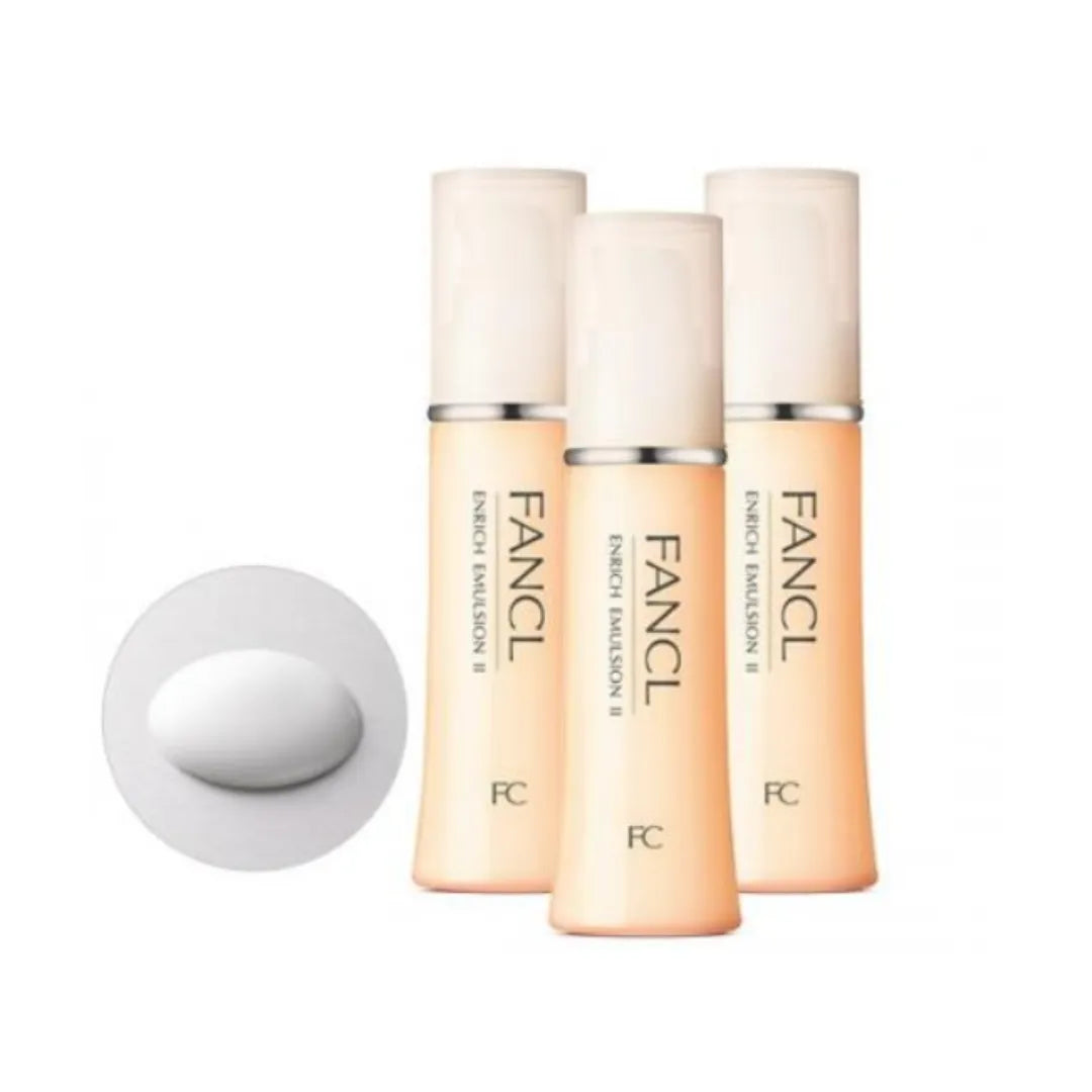 Fancl Enrich Emulsion II For Normal To Dry Skin 30ml x 3