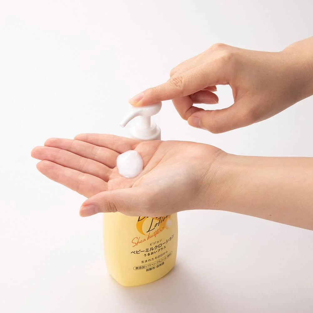 Lait pour bébé Pigeon Lotion Hydratante Plus 300g Soin de la peau doux et nourrissant