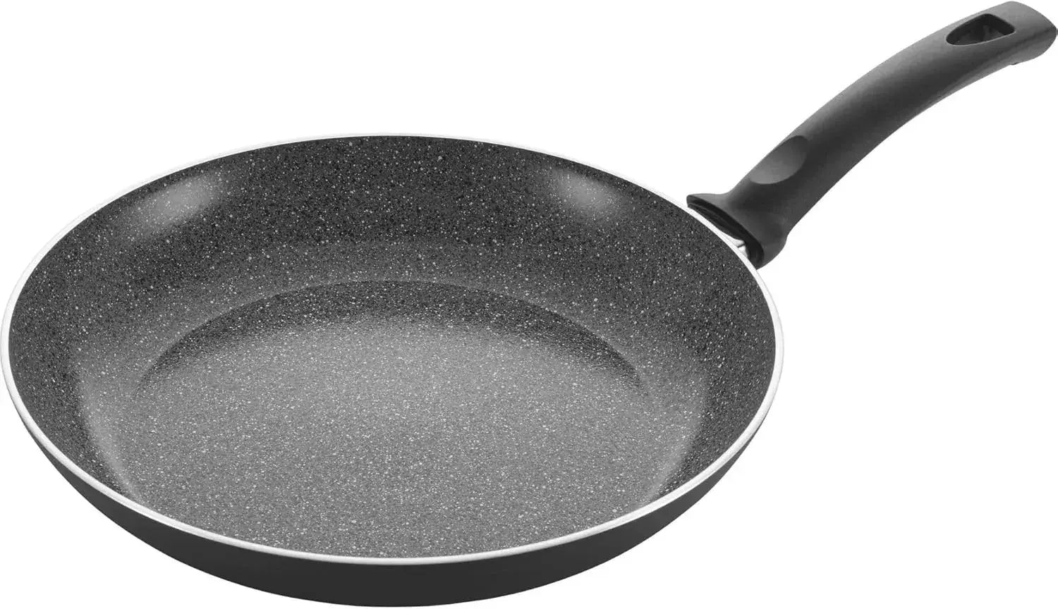 Ballarini Bari Ceramic Frying Pan Made in Italy IH Compatible PFAS Free - 11-inch No Thermo Point - 8003150525296