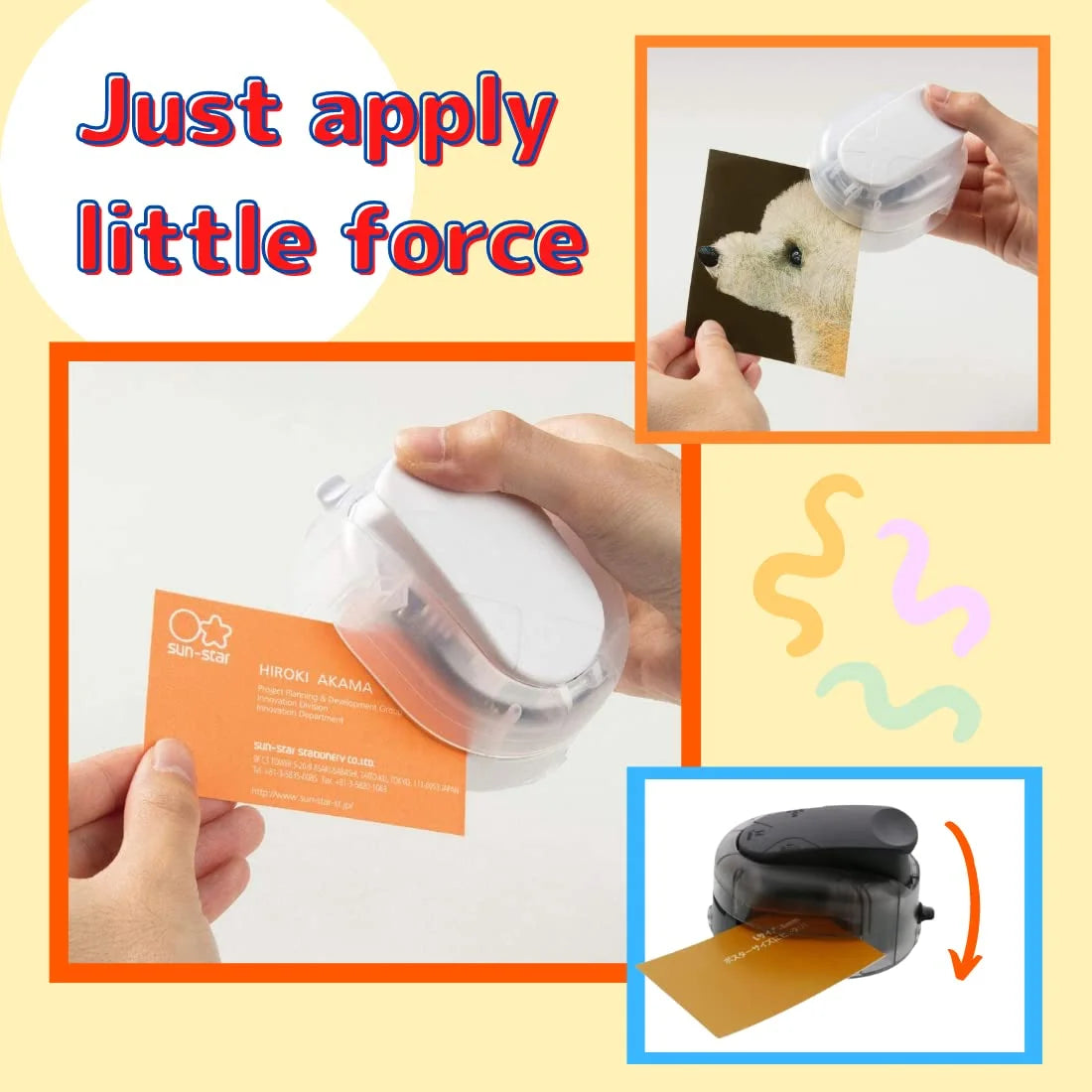 Sun-Star Stationery Corner Cutter Kadomaru Pro Neo Black S4765079 Japan