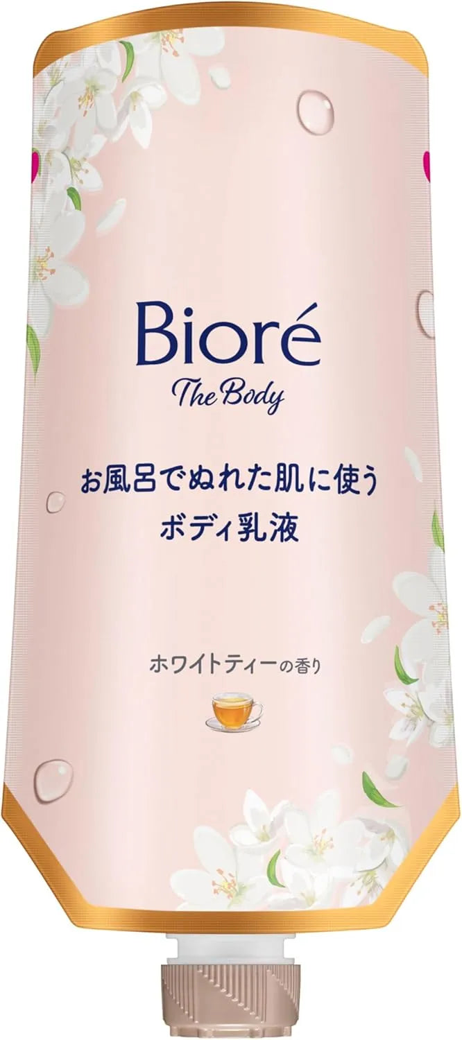 Biore The Body Lotion for Wet Skin White Tea Scent Moisturizing 9 oz Biore u