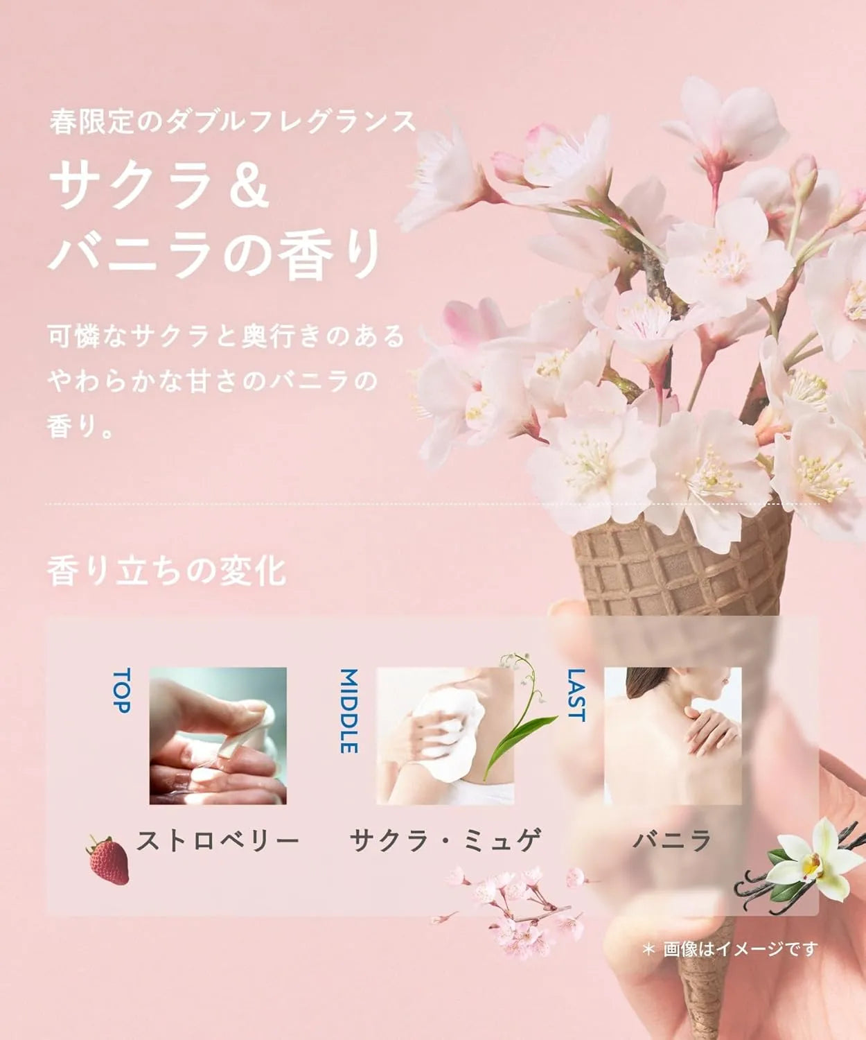 Botanist Botanical Body Soap Foam Moisturizing Cherry Vanilla Scent