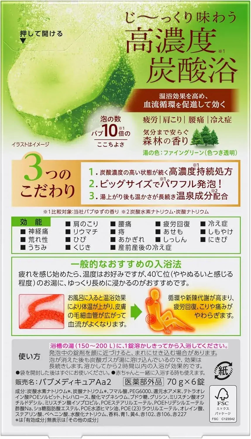 Bub Bab Kao Medicure Forest Scent Detox Tablets