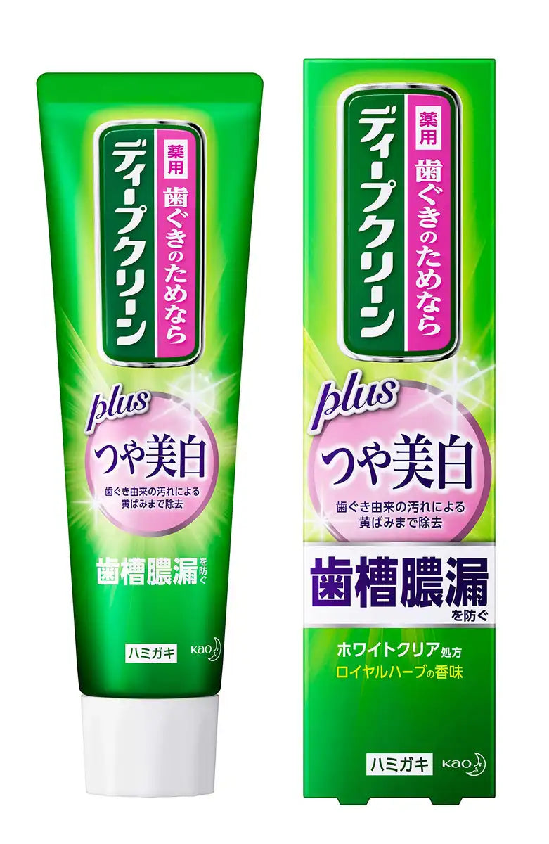 Deep Clean Medicated Toothpaste 100G Shiny Whitening Quasi-Drug