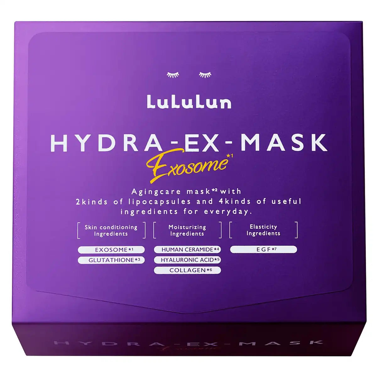 Lululun Hydra Ex Face Mask Large Pack 28 Sheets for Intense Hydration