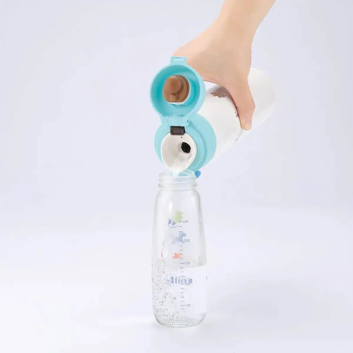 Thermos Jnx-500Ds Light Blue Stainless Steel Bottle for Formula Preparation