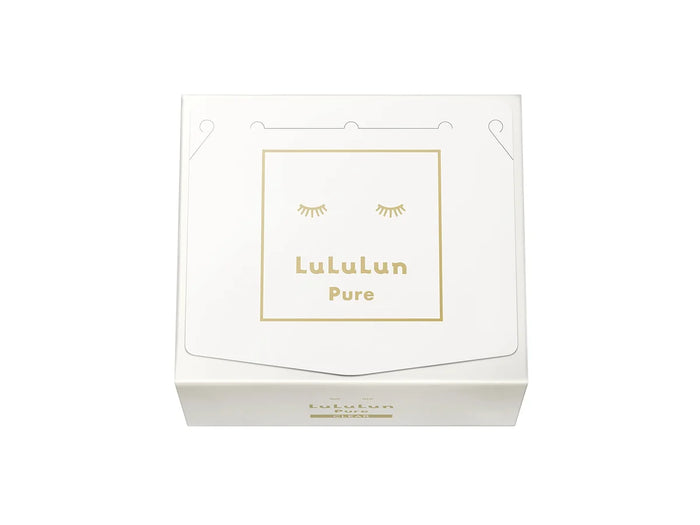 Lululun Japan Pure 32 Face Masks (Transparent White Mask)