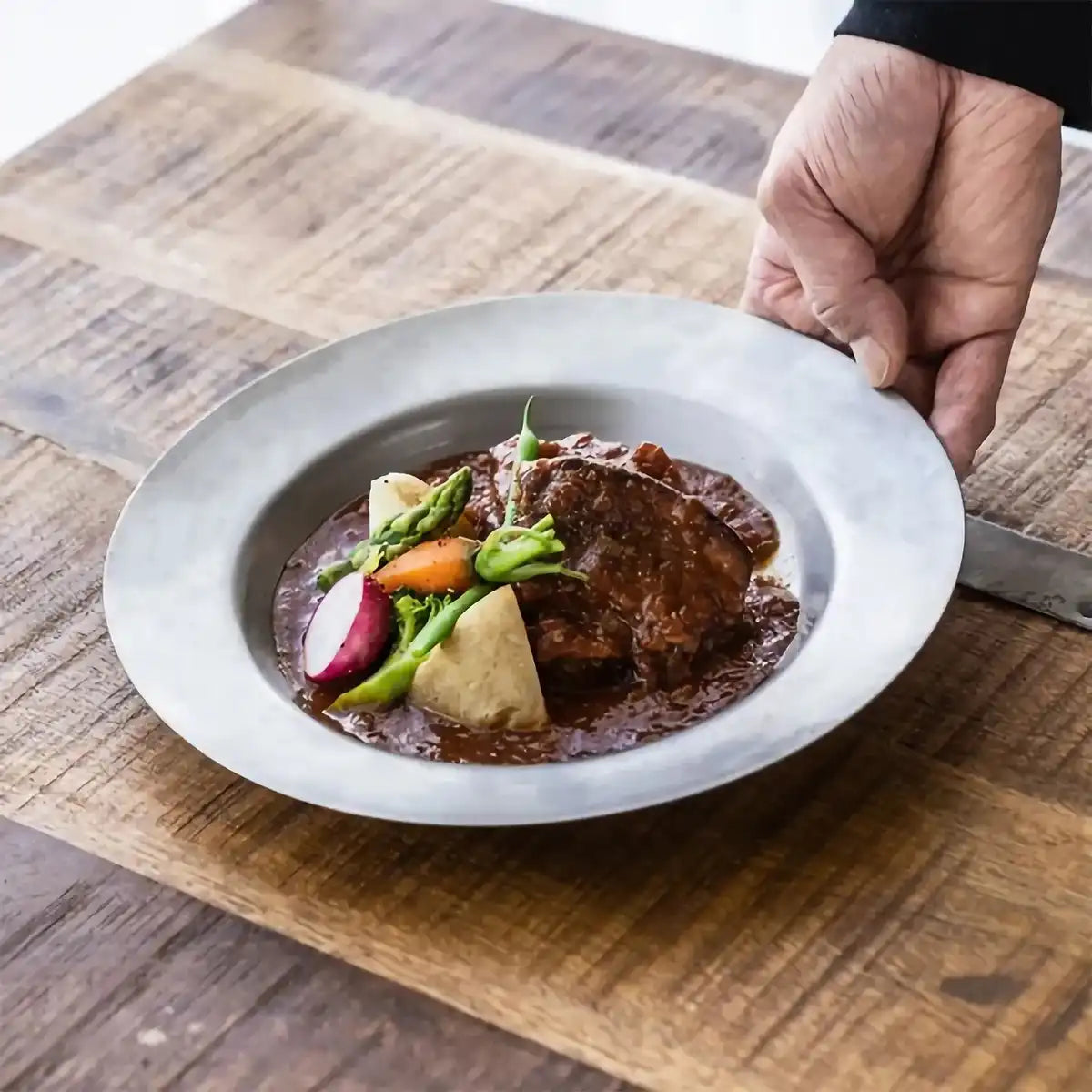 Aoyoshi Vintage Inox Stainless Steel Soup Bowl Japan