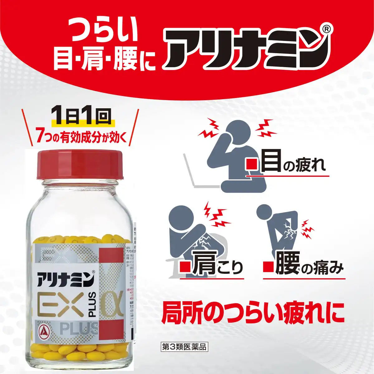 Alinamin Ex Plus Α 140 Tablets – Premium Class 3 OTC Drug