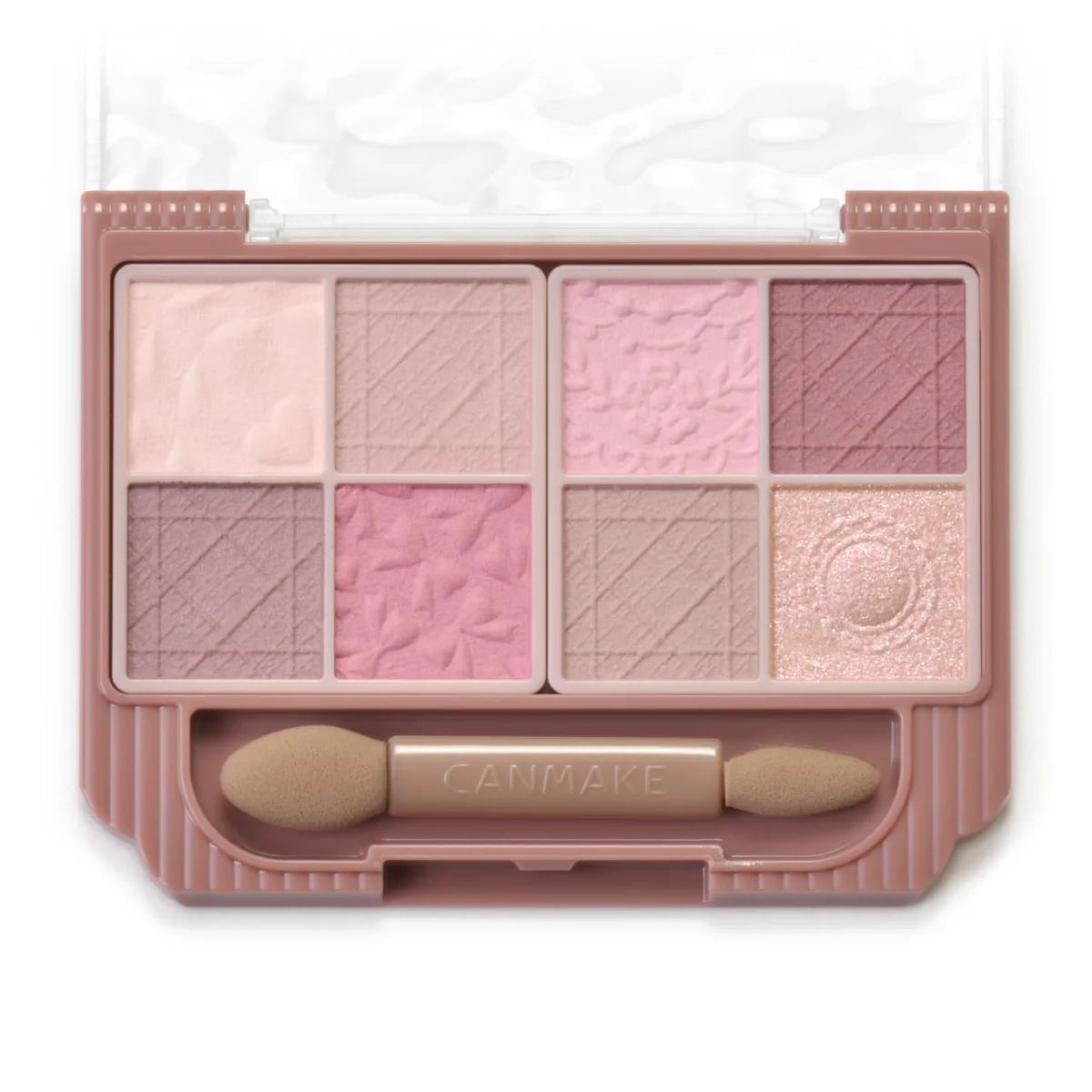 Canmake Petit Palette M02 Romantic Fog Matte Eyeshadow 2g Multi-Color