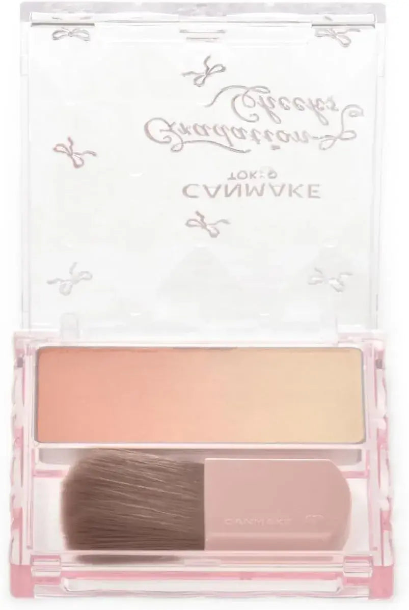 Canmake Gradient Cheeks 02 Momo Milk Tea 3D Glossy Blush