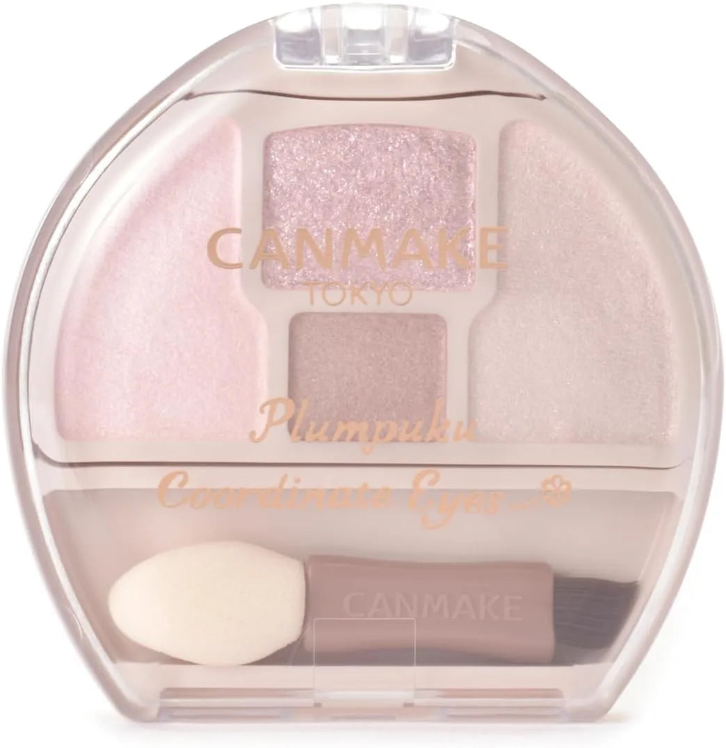 Canmake Plungu Coordinate Eyes Neo N02 Tutu Pink Eyeshadow for Tear Bags Canmake