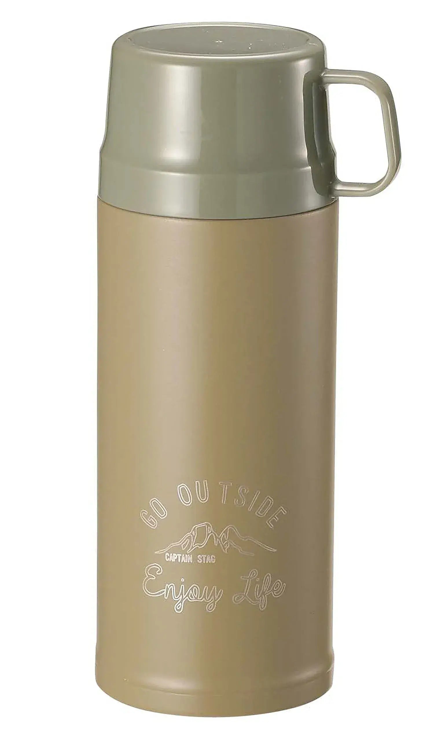 Captain Stag 2WAY Double Stainless Steel Vacuum Insulated Bottle
