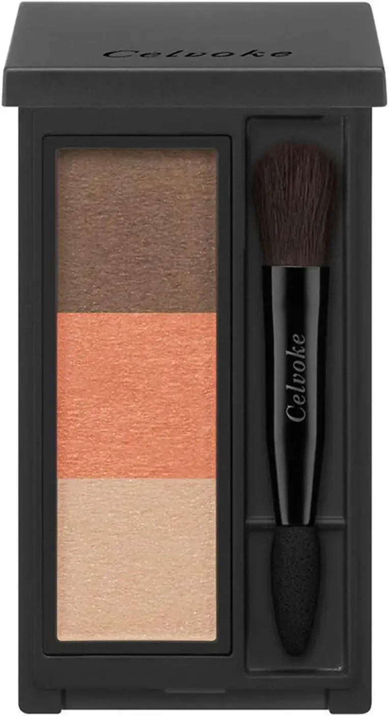 Celvoke Indicate Eyebrow Powder with Brush - 05 Orange Brown - 4589784676015