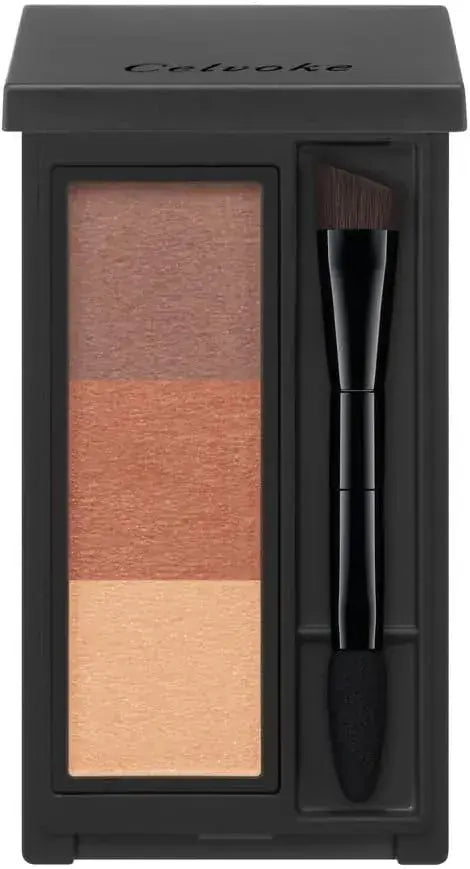 Celvoke Indicate Eyebrow Powder with Brush - 06 Copper Brown - 4589784679719