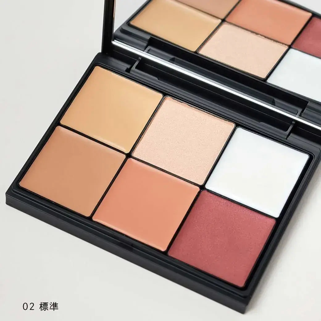 Celvoke Seamless Face Palette Concealer for Acne Scar and Pore Care
