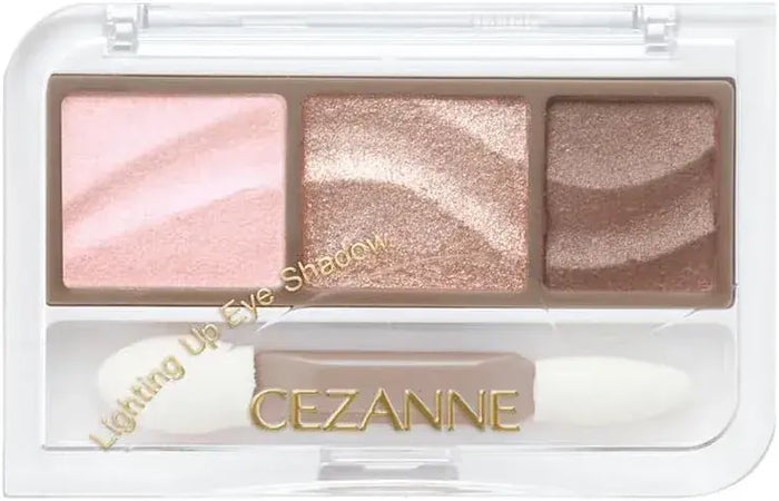 Cezanne Lighting Up Sheer 3 Color Eye Shadow Palette