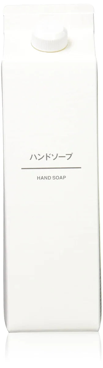 Muji Hand Soap Large Capacity 600ml - Japanese Hand Soap - Moisturizing Hand Care