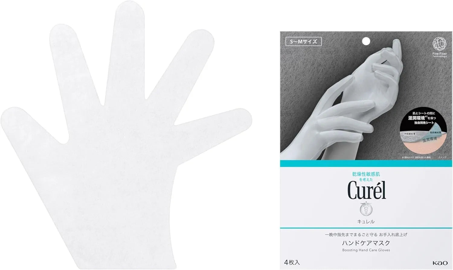 Curel Kyurel Hand Care Mask Protective Overnight Treatment - Size M
- 4901301458995