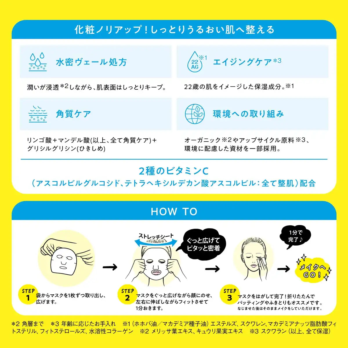 Saborino Eyes Up Sheet N 7-Pack: Refreshing Eye Masks for Tired Eyes