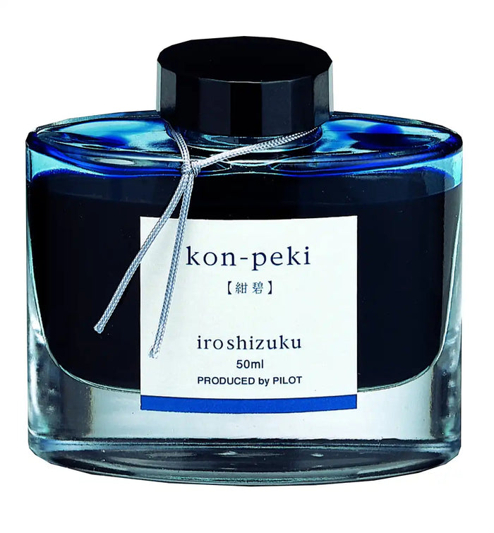 PILOT - Fountain Pen Ink Iroshizuku Kon-Peki Ink-50-Ko