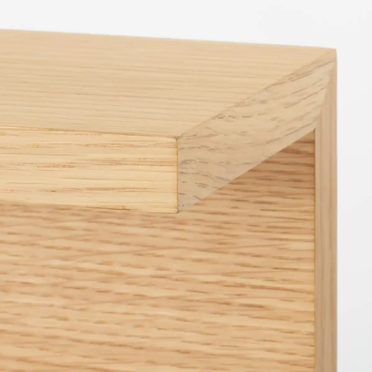 Mujirushi Ryohin Wall Mounted Oak Wood Shelf 44X12X10Cm - Made In Japan
