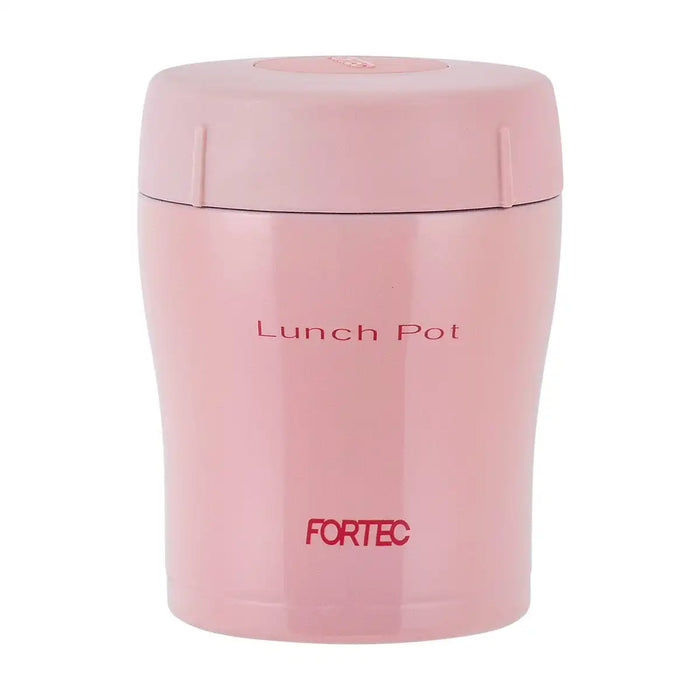 Wahei Freiz Bento Box 300Ml Pink Lunch Pot Japan - Heat&Cold Vacuum Insulation Ceramic Coat Flr-6856