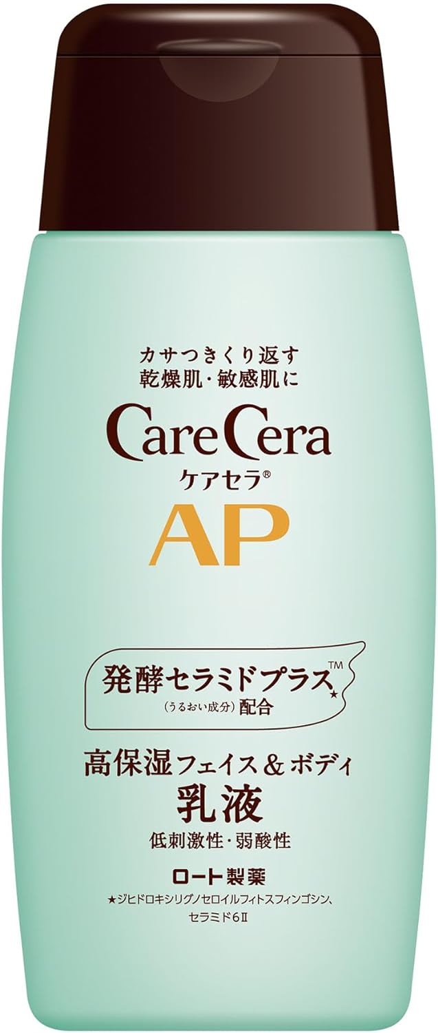 Rohto Carecera Ap Face & Body Lotion Ceramide Plus Peptide CP - Japanese Face & Body Lotion