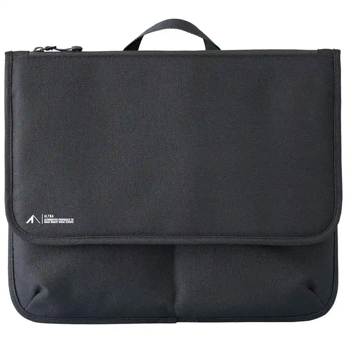 Lihit Lab Cordura Flat Pouch L Black A7768-24 Made In Japan
