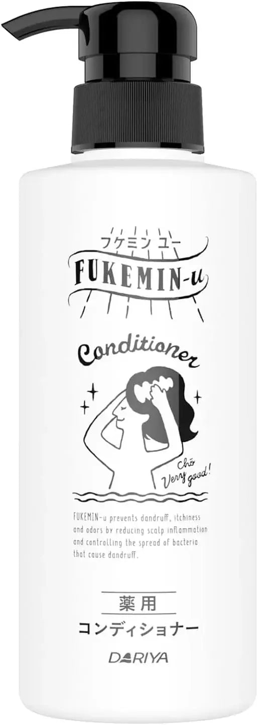 Dariya Fumemin Yu Medicated Conditioner for Dandruff 400ml Pump