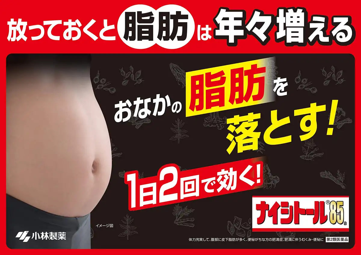 Kobayashi Pharmaceutical Naishitol 85A 280 Tablets Japan Self-Medication Tax System