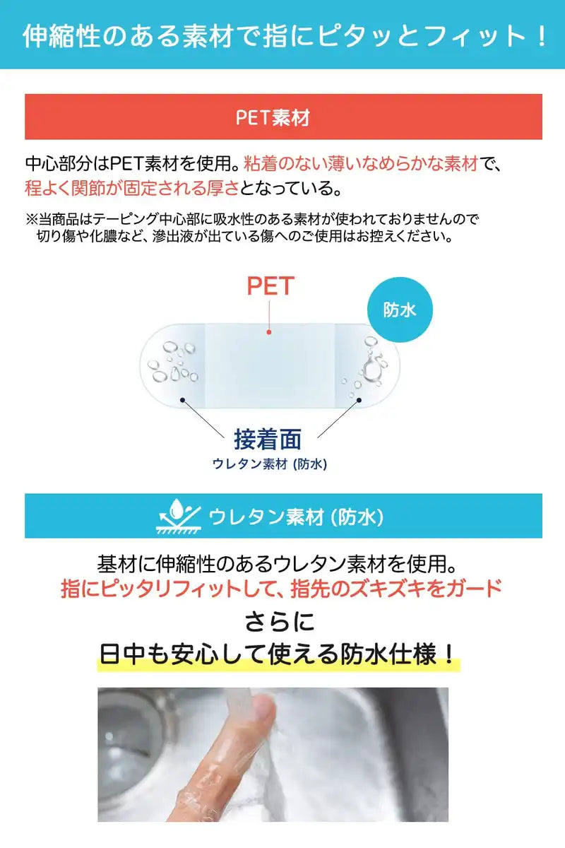 Takeuchi Pharmaceutical Hebacure 30 Sheet Finger Joint Support Tape