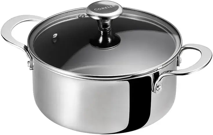 Doshisha Corelle Frying Pan IH and Gas Compatible PFAS Free Dishwasher Safe - 20cm Two Handled Pot - 4550668702717