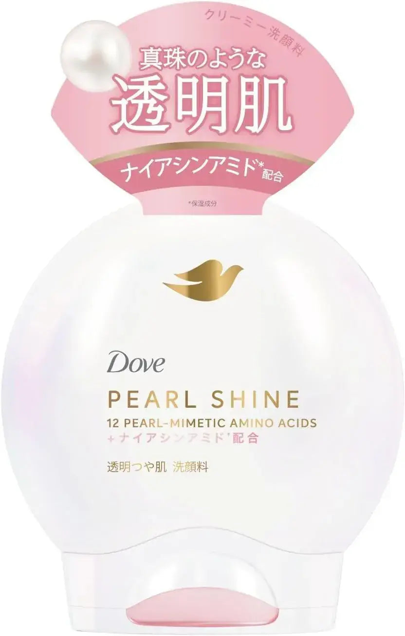 Dove Pearl Shine Face Foam Transparent Glossy Skin 4.9 oz