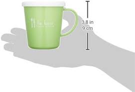 Komorijushi Resin Cup Mug Louboa Check With Lid 300Ml Japan