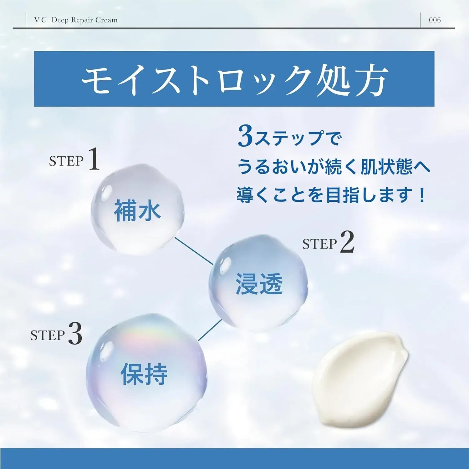 Dr365 Doctor Sanrokugo V.C. Deep Repair Face Cream Vitamin C Pore Care