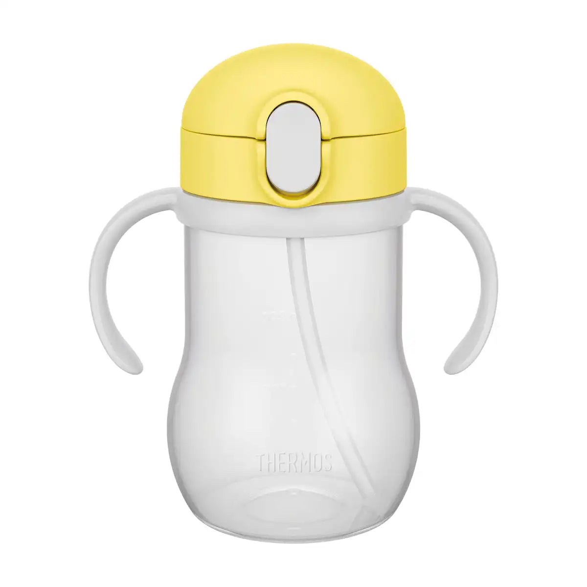 Thermos 350Ml Leak-Proof Baby Straw Mug in Lemon Yellow